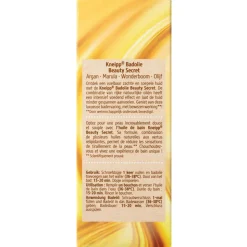 Kneipp Badolie Beauty Secret Argan Marula Wonderboom OlijfOntdek een voelbaar zachte en soepele huid met de Kneipp® Badolie Beauty Secret. De combinatie van rijke natuurlijke oliën heeft een intensief voedend effect en laat de huid minder gespannen aanvoelen. Geniet van deze luxueuse badervaring, met bewezen werking! Door wetenschappelijk onderzoek bevestigd.Dermatologisch getestNiet parfumvrijPH neutraalProefdiervrijVeganGeschikt voor alle huidtypen, in het bijzondervoor de droge huid Gevarenaanduidingen Ontvlambaar Milieugevaarlijk Zeer licht ontvlambaar gas. Zeer licht ontvlambare aerosol. Zeer licht ontvlambare vloeistof en damp. Licht ontvlambare vloeistof en damp. Ontvlambare vaste stof. Ontvlambare aerosol. Ontvlambare vloeistof en damp. Zeer giftig voor in het water levende organismen. Zeer giftig voor in het water levende organismen, met langdurige gevolgen. Giftig voor in het water levende organismen, met langdurige gevolgen. Aanvullende informatie Hoe te gebruiken?Schroefdopje 1 keer vullen en badolie toevoegen aan het water (36-38ºC). Duur van het bad: 15-20 min. Dopje omspoelen.Cosmeticaproduct. Niet voor inwendig gebruik. Buiten het bereik van kinderen houden. Waarschuwing: Bad na het baden reinigen (voorkomt uitglijden). Restanten van de badolie verwijderen met warm water en vetoplossend schoonmaakmiddel.Ingrediënten:Olus (Vegetable) Oil, Prunus Amygdalus Dulcis (Sweet Almond) Oil, Parfum (Fragrance), PEG 40 Sorbitan Peroleate, Sclerocarya Birrea Seed Oil, Argania Spinosa Kernel Oil, Olea Europaea (Olive) Fruit Oil, Ricinus Communis (Castor) Seed Oil, Citrus Limon (Lemon) Peel Oil, Citrus Aurantium Dulcis (Orange) Peel Oil, Pogostemon Cablin Leaf Oil, Linalool, Limonene, Coumarin, Alpha-Isomethyl Ionone, Glycine Soja (Soybean) Oil, Tocopherol. Ingrediënten Olus (Vegetable) Oil, Prunus Amygdalus Dulcis (Sweet Almond) Oil, Parfum (Fragrance), PEG 40 Sorbitan Peroleate, Sclerocarya Birrea Seed Oil, Argania Spinosa Kernel Oil, Olea Europaea (Olive) Fruit Oil, Ricinus Communis (Castor) Seed Oil, Citrus Limon (Lemon) Peel Oil, Citrus Aurantium Dulcis (Orange) Peel Oil, Pogostemon Cablin Leaf Oil, Linalool, Limonene, Coumarin, Alpha-Isomethyl Ionone, Glycine Soja (Soybean) Oil, Tocopherol. Fabrikant informatie Merk: Kneipp Ean: 4008233125428 Artikel: 1000-827 Fabrikant gegevens: Kneipp Adres: Vliegend Hertlaan 49 3526 KT Utrecht Nederland Contactgegevens: Tel: 030 281 3300 Email: [email protected] Website: https://www.kneipp.com Reviews Schrijf jouw review Hoe controleren en plaatsen wij reviews? Plein plaatst enkel reviews van klanten en personen die het product daadwerkelijk gebruikt hebben, ook wanneer deze negatief of neutraal is. Voordat de review geplaatst wordt controleren we handmatig of deze écht is en voldoet aan onze reviewvoorwaarden. Wanneer het product op Plein gekocht is vermelden we dat bij de review. Plein betaalt niet voor reviews, wanneer een reviewer door een andere partij is vergoed staat dit erbij vermeld. Door Elien op 1 september 2022 | Heeft dit product gekocht Deze review is geschreven bij product Kneipp Badolie Soft Skin Amandelbloesem 100 ml Verrukkelijke badolie met heerlijke geur en lekkere olie geen Super lekkere badolie Oorspronkelijk geplaatst op plein.nl Door Lydia Maria op 13 mei 2020 | Heeft dit product gekocht Deze review is geschreven bij product Kneipp Badolie New Energy Rozemarijn 100 ml Zalig badmoment met deze olie Lekker genieten Heerlijke geur Super zacht en voedend voor de huid Mag ietsje beterkoop daar je in verhouding meer verbruikt dan badcreme of badschuim Heerlijk relaxen en tegelijk je huid laten verwennen met deze badolie van Kneipp Oorspronkelijk geplaatst op plein.nl Door Morvenna op 17 december 2014 | Heeft dit product gekocht Deze review is geschreven bij product Kneipp Badolie Relaxing Lavendel 100 ml Lekkere badolie, vooral in de winter als het koud is, kan je heerlijk ontspannen. Al een paar jaar mijn favoriet. Oorspronkelijk geplaatst op plein.nl Door Els op 11 december 2014 | Heeft dit product gekocht Deze review is geschreven bij product Kneipp Badolie Refreshing Eucalyptus 100 ml Heerlijk na een week drukte Frisse geur Lichaam en geest komen tot rust erg lekkere badolie. Als ik het een weekje druk gehad heb kan ik altijd heerlijk relaxen door de frisse geur. Echt een aanrader Oorspronkelijk geplaatst op plein.nl Bekijk alle reviews 6x Kneipp Badolie Beauty Secret 100 ml