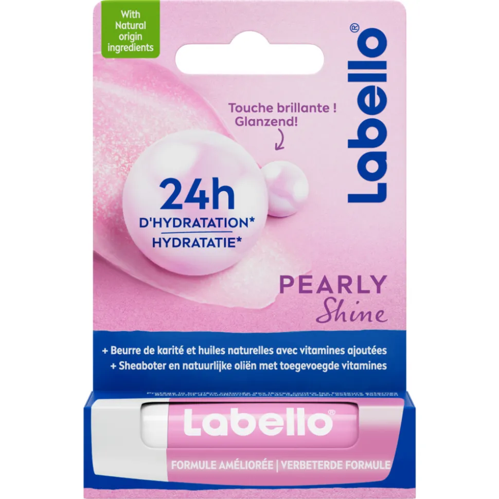 Labello Lippenbalsem Blister Pearly Shine