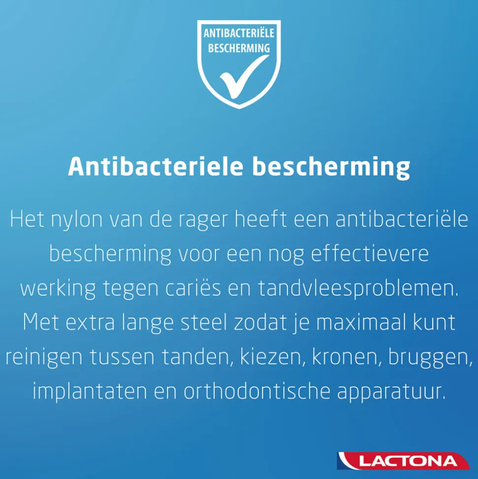 Lactona Ragers Easyclean L/M Zwart Cilindrisch 6.5 mm 8 stuks