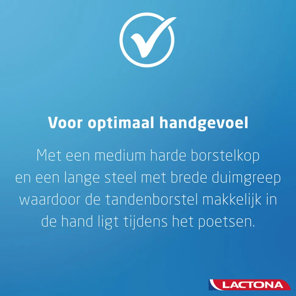 Lactona Tandenborstel M40 Medium 2 stuks