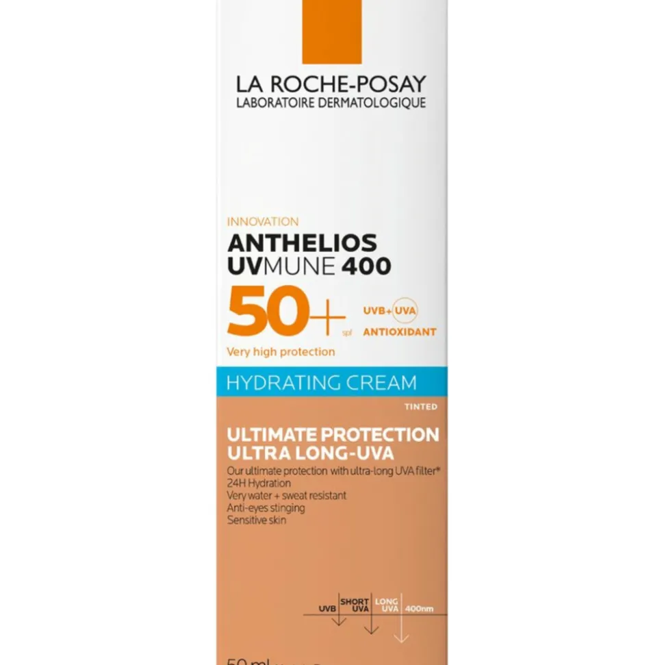La Roche Posay Anthelios Uvmune Getinte Hydraterende Crème SPF 50 50 ml