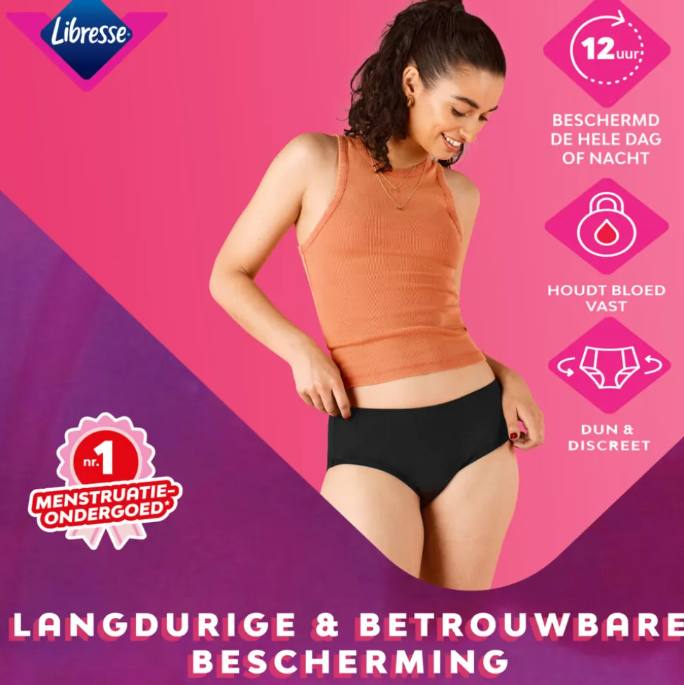 Libresse Menstruatie Ondergoed Wasbaar M