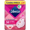 Libresse Ultra+ Regular Maandverband met Vleugels Jumbo Pack 38 stuks