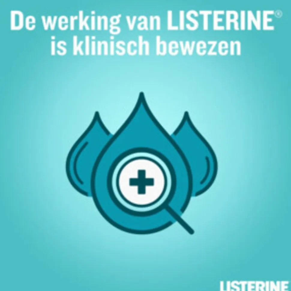 Listerine Mondwater Cool Mint Milde Smaak Zonder Alcohol 500 ml