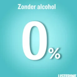 Listerine Mondwater Cool Mint Milde Smaak Zonder Alcohol 1 liter