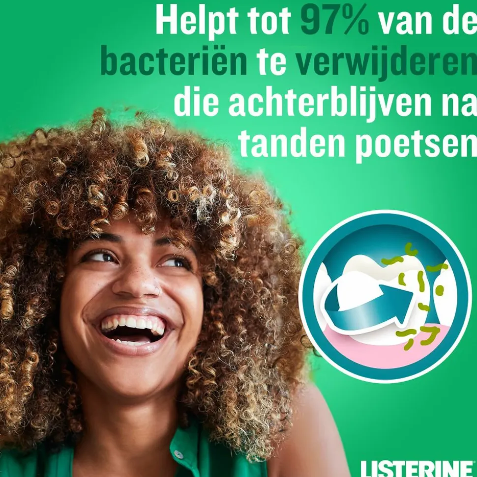 Listerine Mondwater Fresh Mint 500 ml
