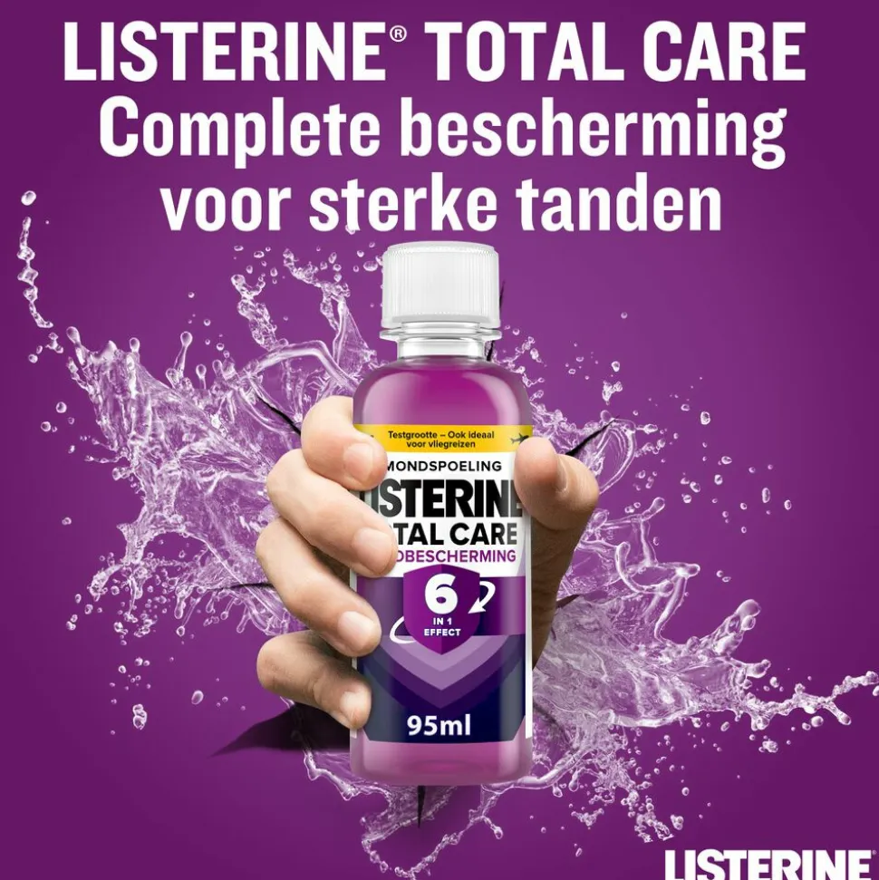 Listerine Mondwater Total Care Reisverpakking 95 ml