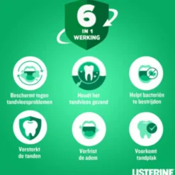 Listerine Mondwater Total Care Tandvleesbescherming 500 ml