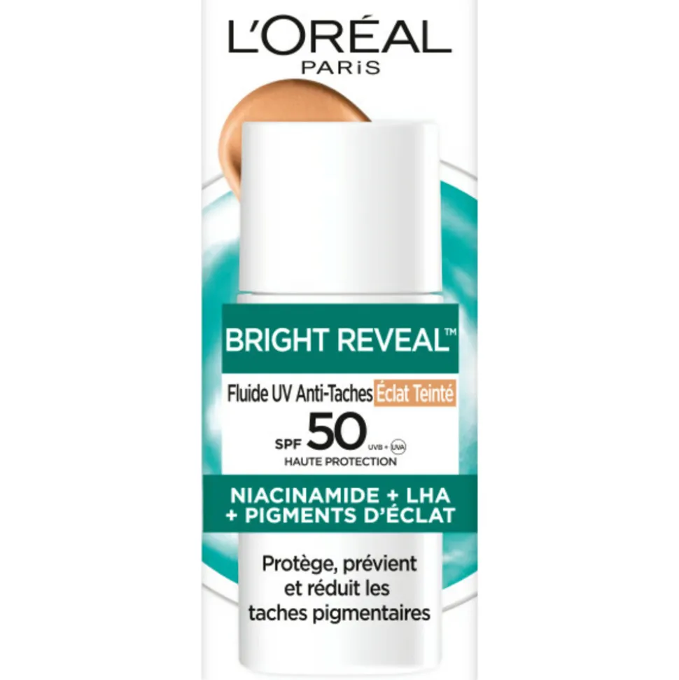 L'Oréal Bright Reveal Daily UV Fluid SPF 50+ 50 ml