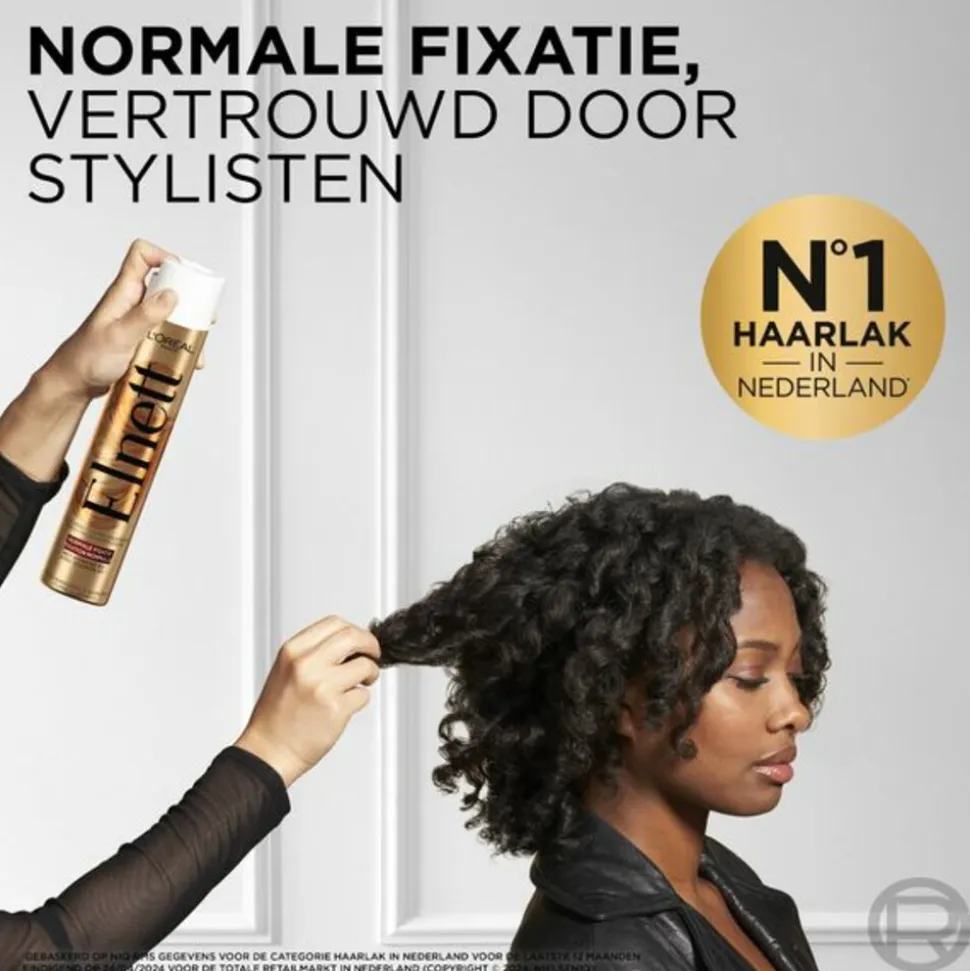 L'Oréal Elnett Satin Haarspray Normale Fixatie 300 ml