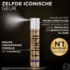 L'Oréal Elnett Satin Haarspray Sterke Fixatie 400 ml