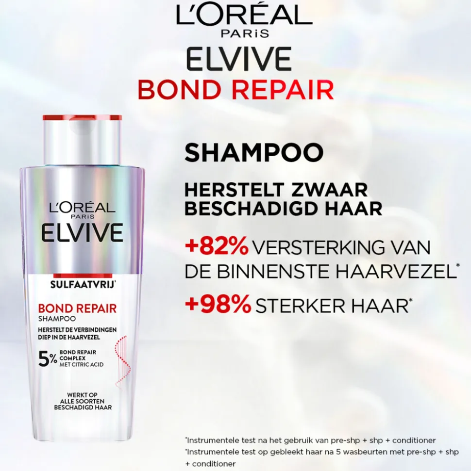 L'Oréal Elvive Bond Repair Shampoo 200 ml