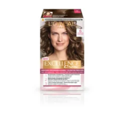 L'Oréal Excellence Creme 6 Donker Blond + Magic Retouch Uitgroeispray Donkerblond 75 ml Pakket