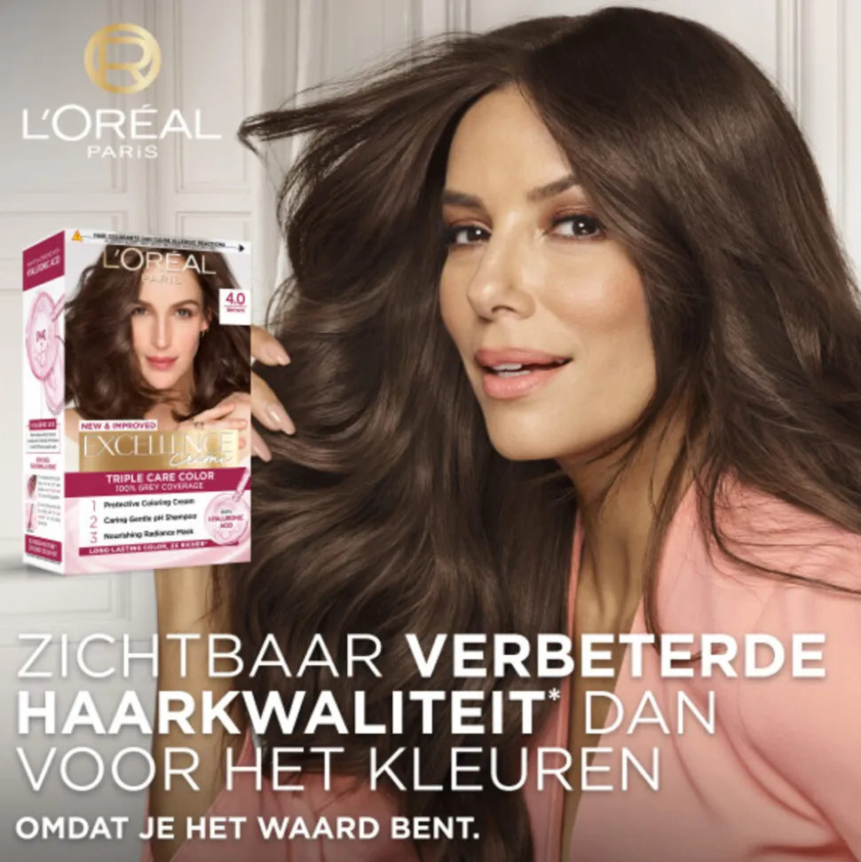 L'Oréal Excellence Crème Permanente Crèmekleuring 6.3 Donker Goudblond