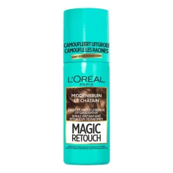 L'Oréal Magic Retouch Uitgroeispray Middenbruin 75 ml