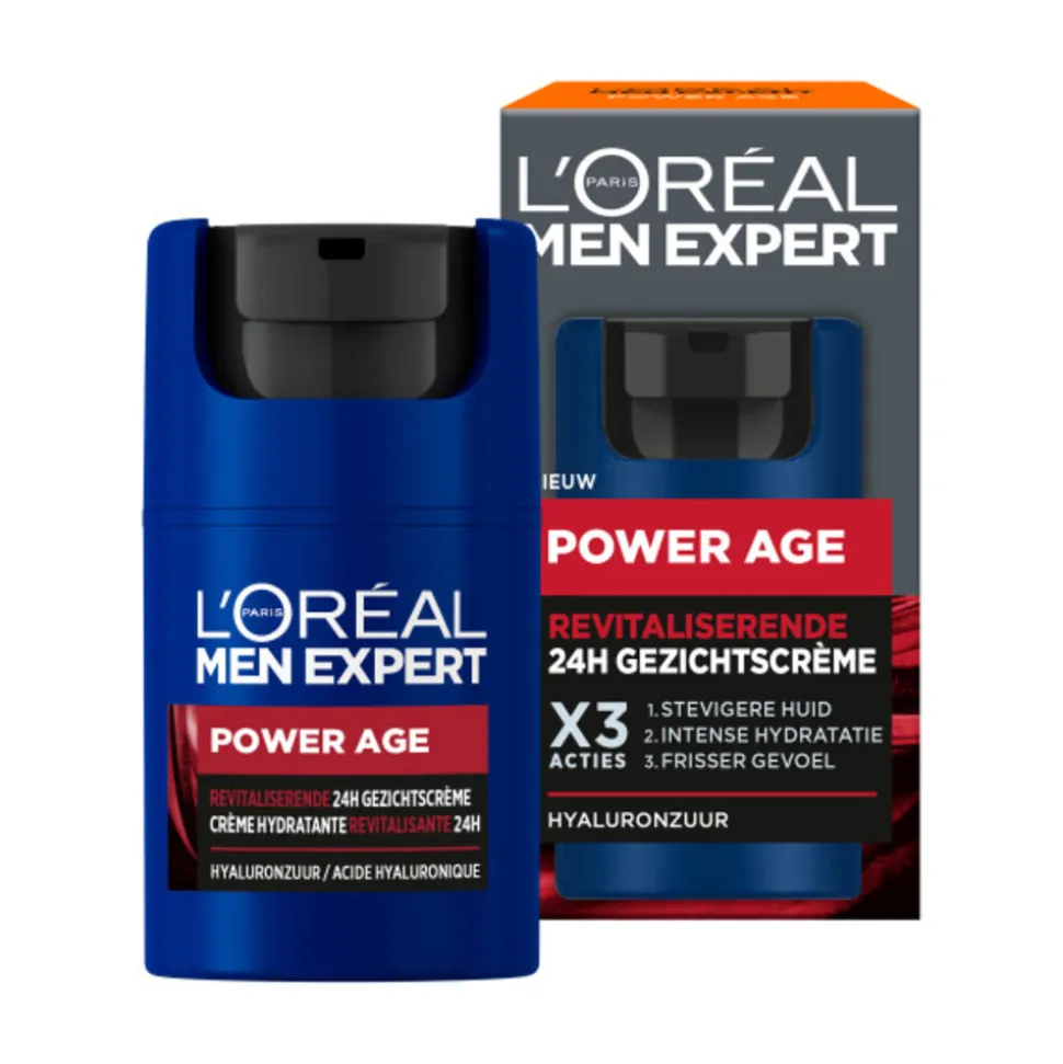 L'Oréal Men Expert Power Age Revitaliserende 24H Gezichtscrème 50 ml