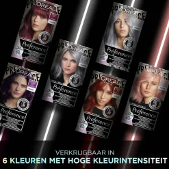 L'Oréal Preference Vivids Permanente Haarkleuring 3.161 Magnetic Plum