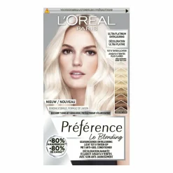 L'Oréal Préférence Le Blonding Ontkleuring Ultra Platinum - Platinum Blond