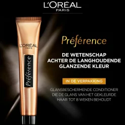 L'Oréal Préférence Permanente Haarkleuring 5.3 Licht Goudbruin