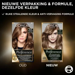L'Oréal Préférence Permanente Haarkleuring 6.0 Donkerblond