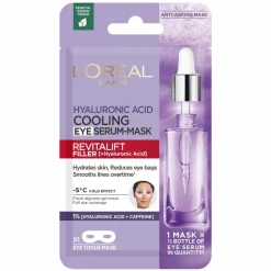 L'Oréal Revitalift Filler [HA] Verkoelend Oogserum Masker