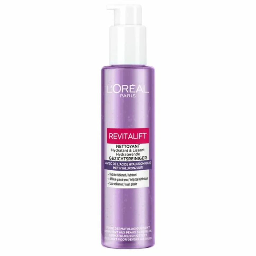 L'Oréal Revitalift Filler Reinigingsgel met Hyaluronzuur 150 ml