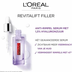 L'Oréal Revitalift Filler Serum 1.5 procent Hyaluronzuur 30 ml