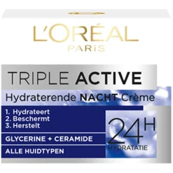 L'Oréal Triple Active Nachtcrème 50 ml