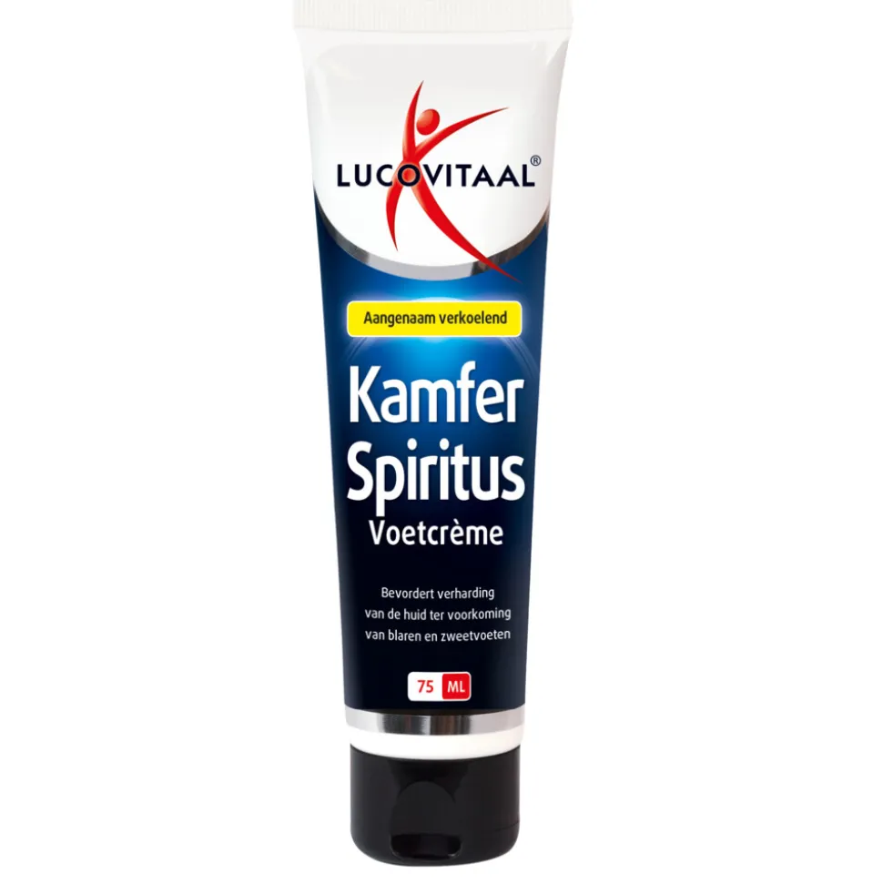 Lucovitaal Voetcrème Kamfer Spiritus 75 ml