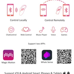 Magic Motion Flamingo Vibrerende Bullet App Bedienbare App Bedienbare