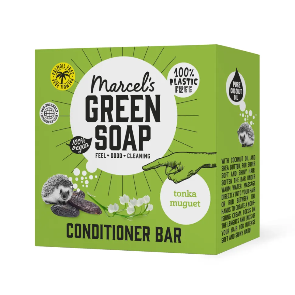 Marcel's Green Soap Conditioner Bar Tonka & Muguet 60 gr