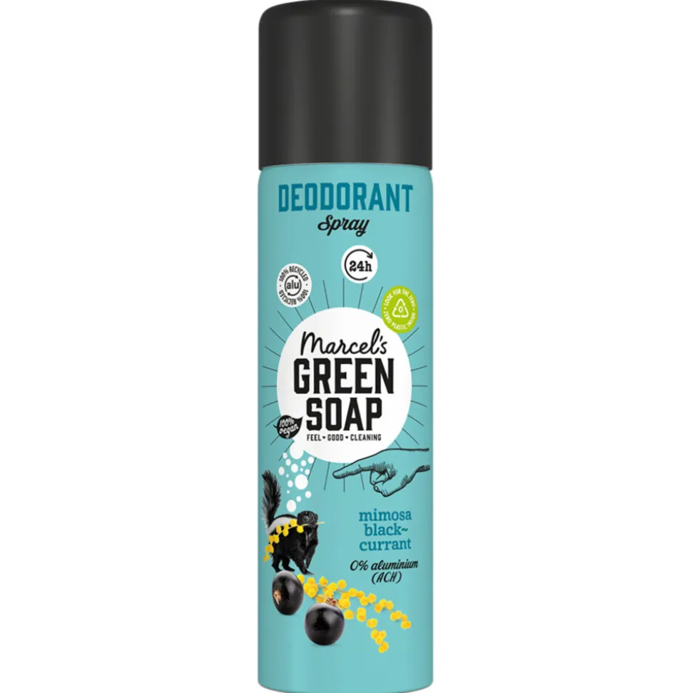 Marcel's Green Soap Deodorant Spray Mimosa Blackcurrant 150 ml