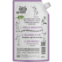 Marcel's Green Soap Handzeep Lavendel & Rozemarijn Navul Stazak 500 ml