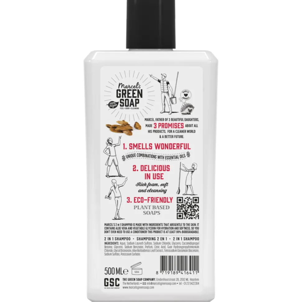 Marcel's Green Soap Shampoo Argan & Oudh 300 ml