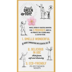 Marcel's Green Soap Showerbar Vanilla & Cherry Blossom 150 gr