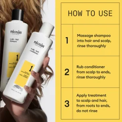 Nioxin System 1 Loyalty Kit 3 stuks