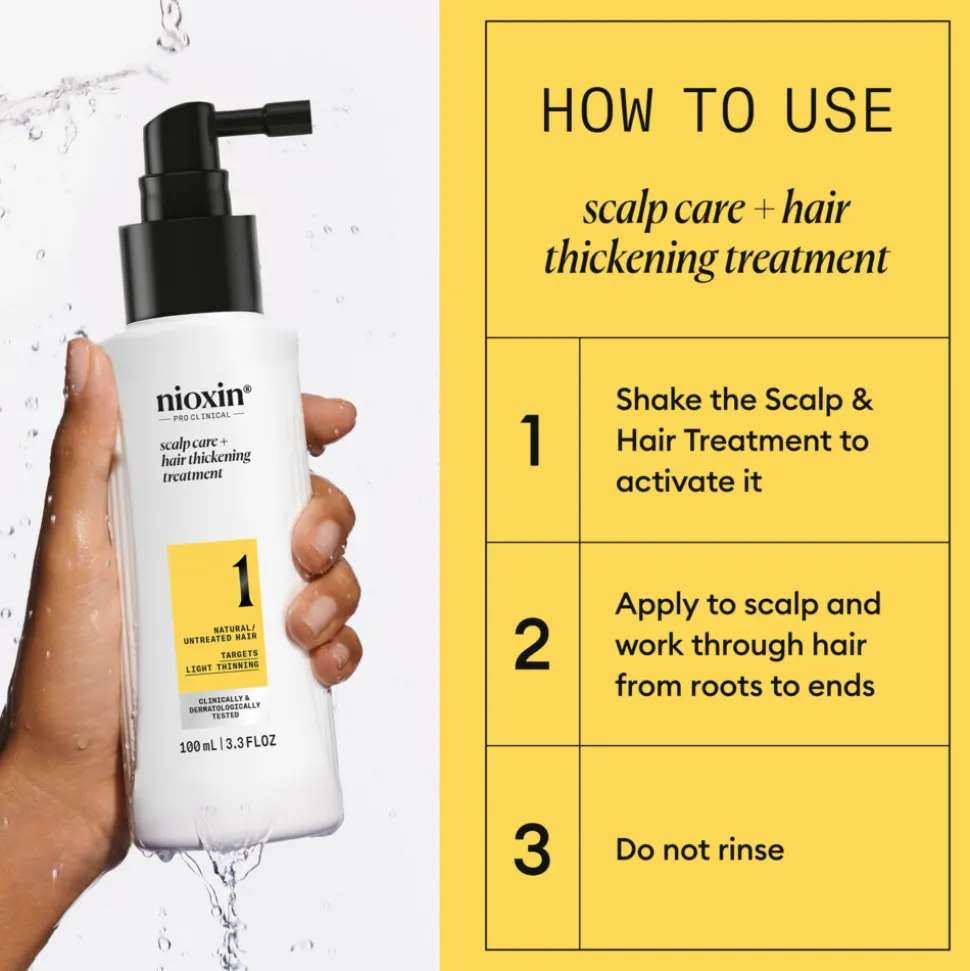 Nioxin System 1 Scalp Treatment 100 ml