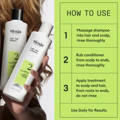 Nioxin System 2 Trial Kit 340 ml