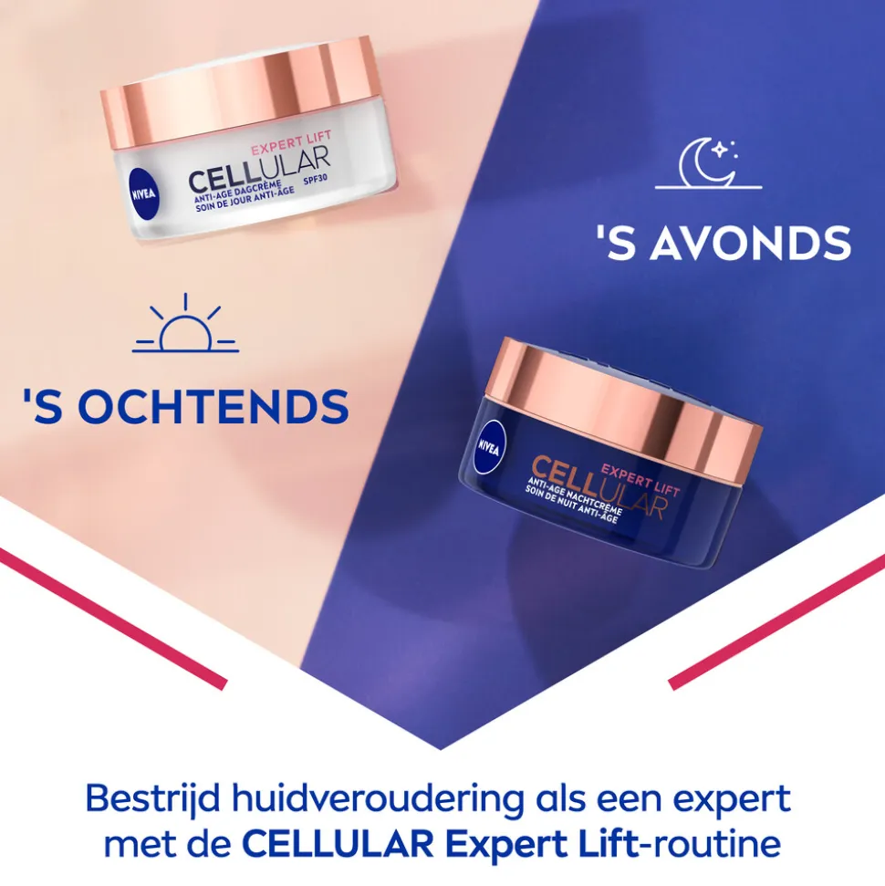 NIVEA Cellular Filler Nachtcrème Elasticity 50 ml
