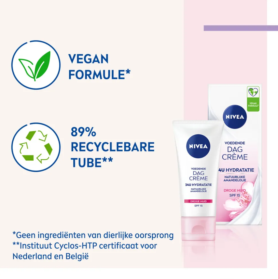 NIVEA Dagcrème Voedend SPF 15 50 ml