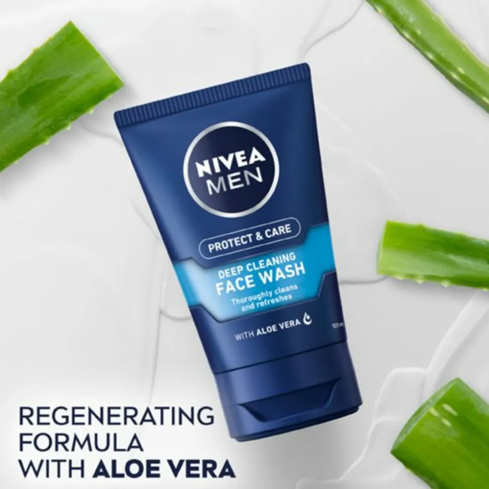 NIVEA Men Face Wash Protect & Care 100 ml
