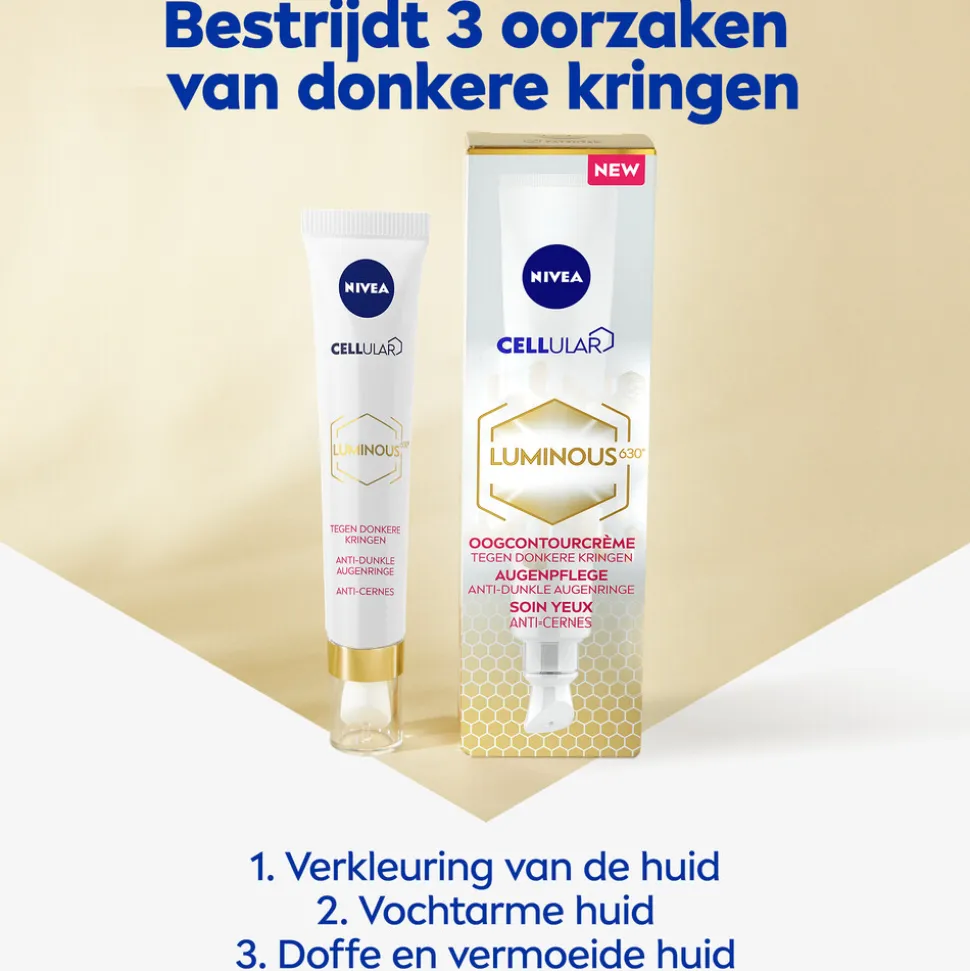 NIVEA Oogcontourcrème Luminous 630 15 ml