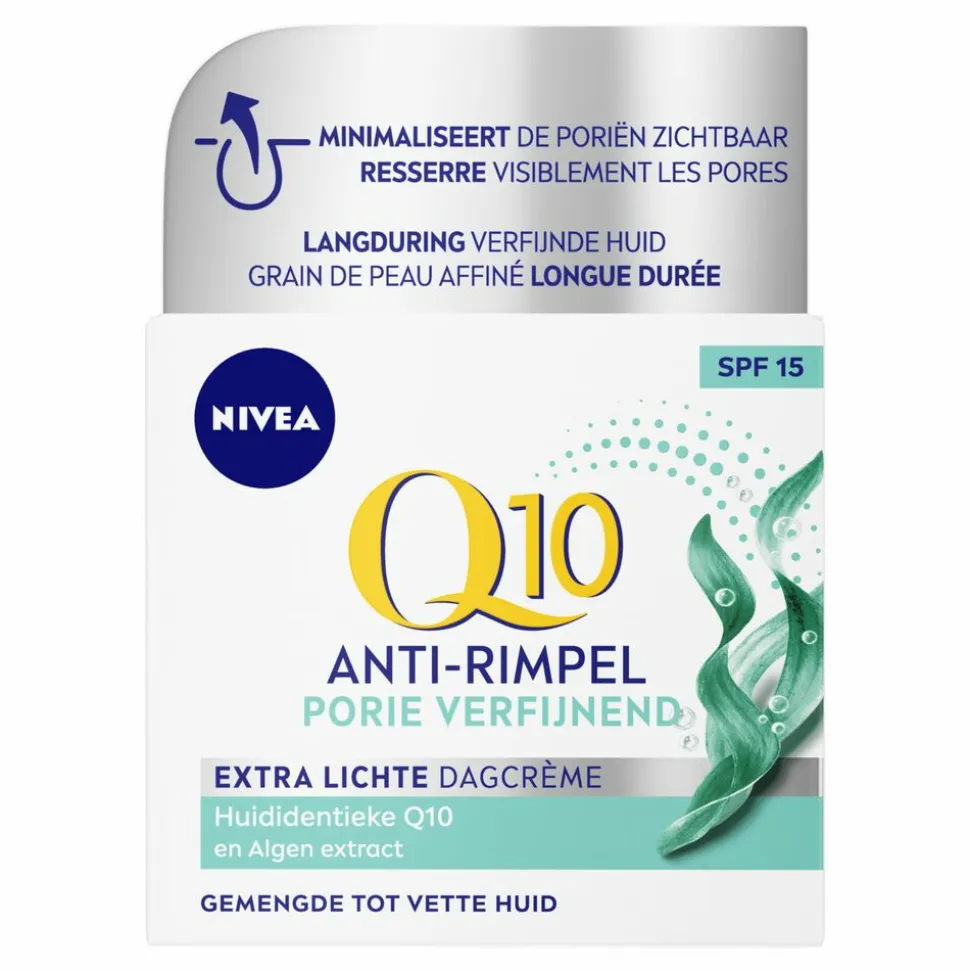 NIVEA Q10 Dagcrème Anti-Rimpel Extra Licht SPF 15 50 ml