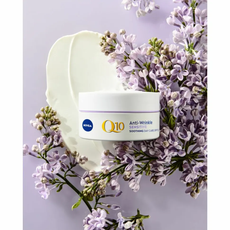 NIVEA Q10 Dagcrème Anti-Rimpel Gevoelige Huid SPF 15 50 ml