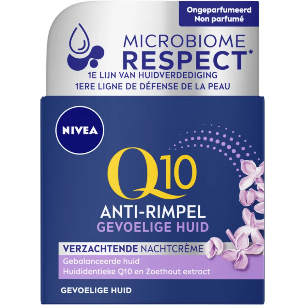 NIVEA Q10 Nachtcrème Anti-Rimpel Verstevigend 50 ml