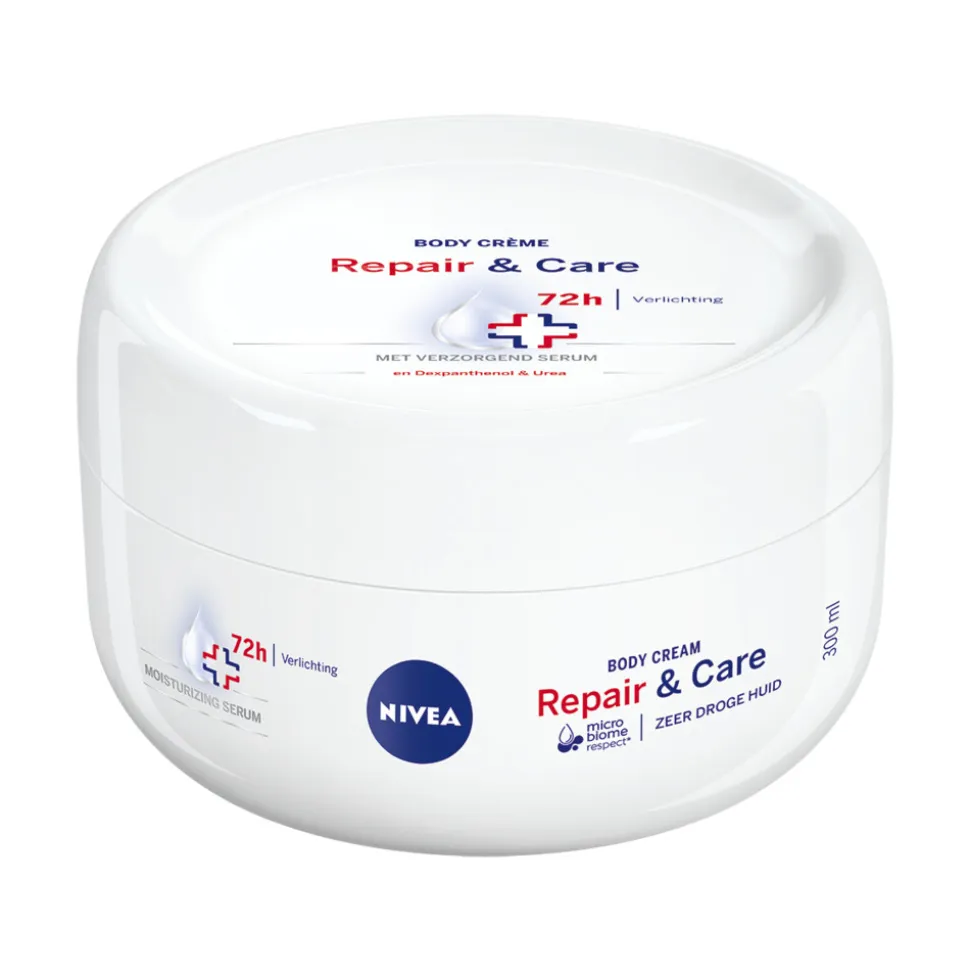 NIVEA Repair & Care Bodycrème met Verzorgend Serum 300 ml