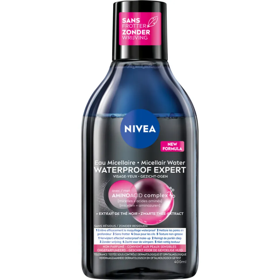 NIVEA 0% Residu Micellair Water Waterproof 400 ml