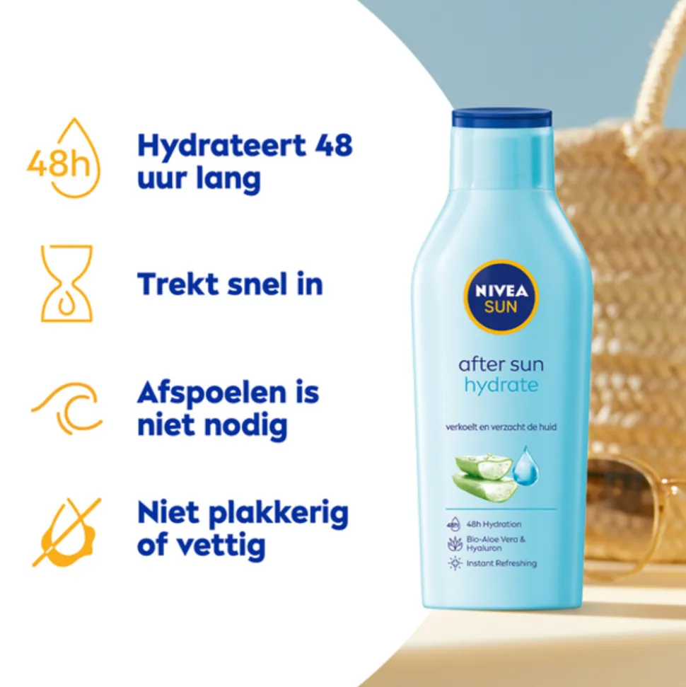 NIVEA Sun After Sun Hydrate Lotion 400 ml