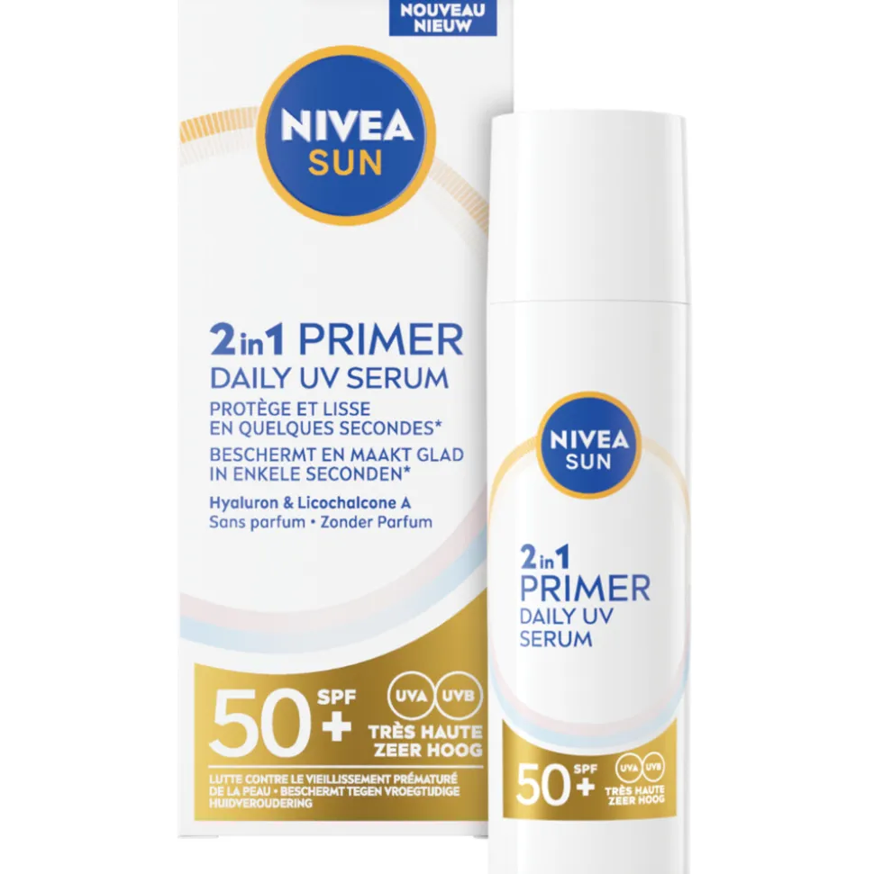 NIVEA Sun 2-in-1 Primer Gezichtsserum SPF 50+ 30 ml