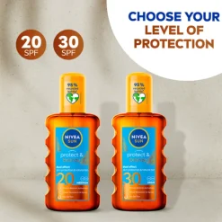 NIVEA Sun Protect & Bronze Olie Spray SPF 20 200 ml